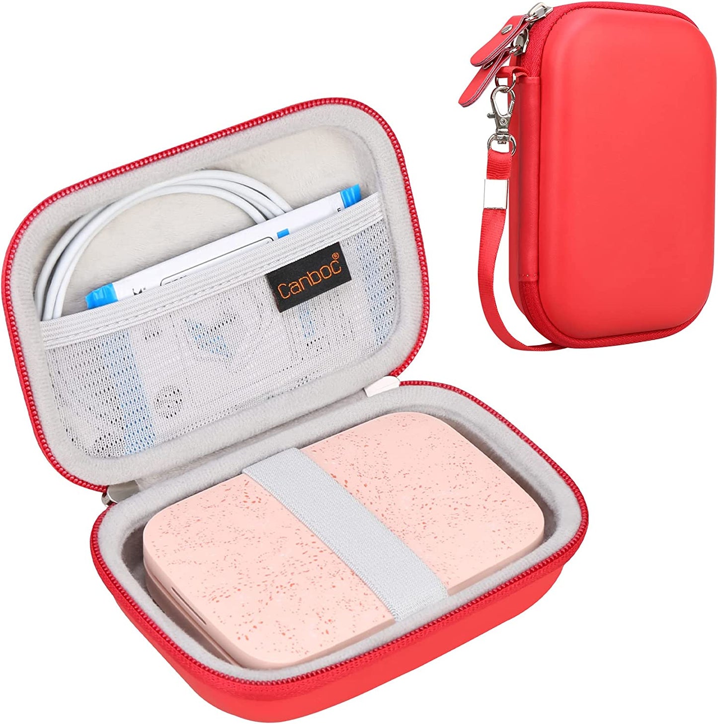 Carrying Case for HP Sprocket Portable 2x3 Instant Photo Printer, KODAK Step Wireless Mobile Photo Printer