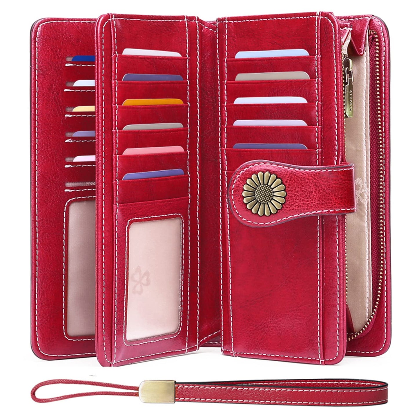Wallets for Women Genuine Leather