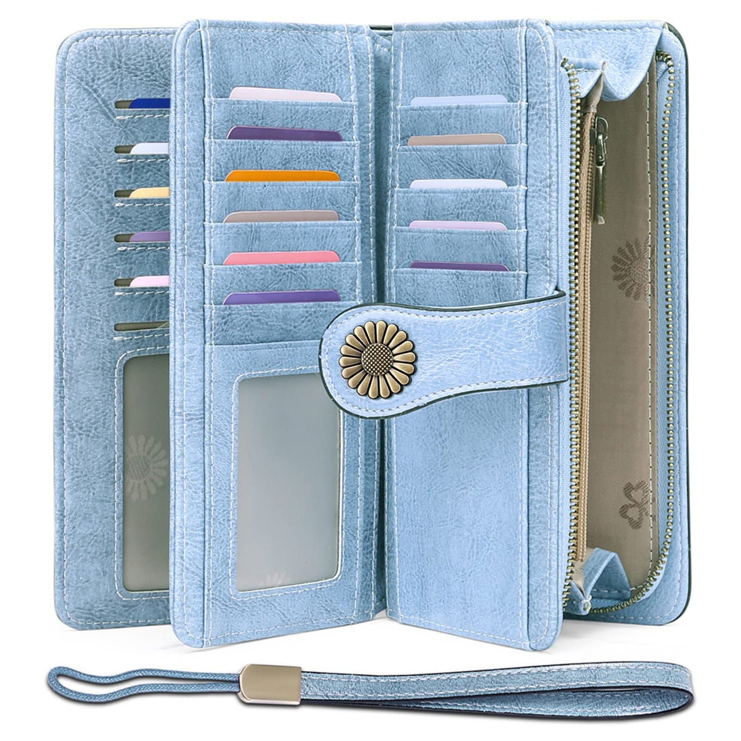 Wallets for Women Genuine Leather