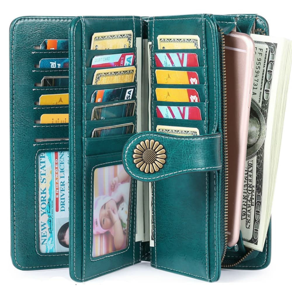 Wallets for Women Genuine Leather