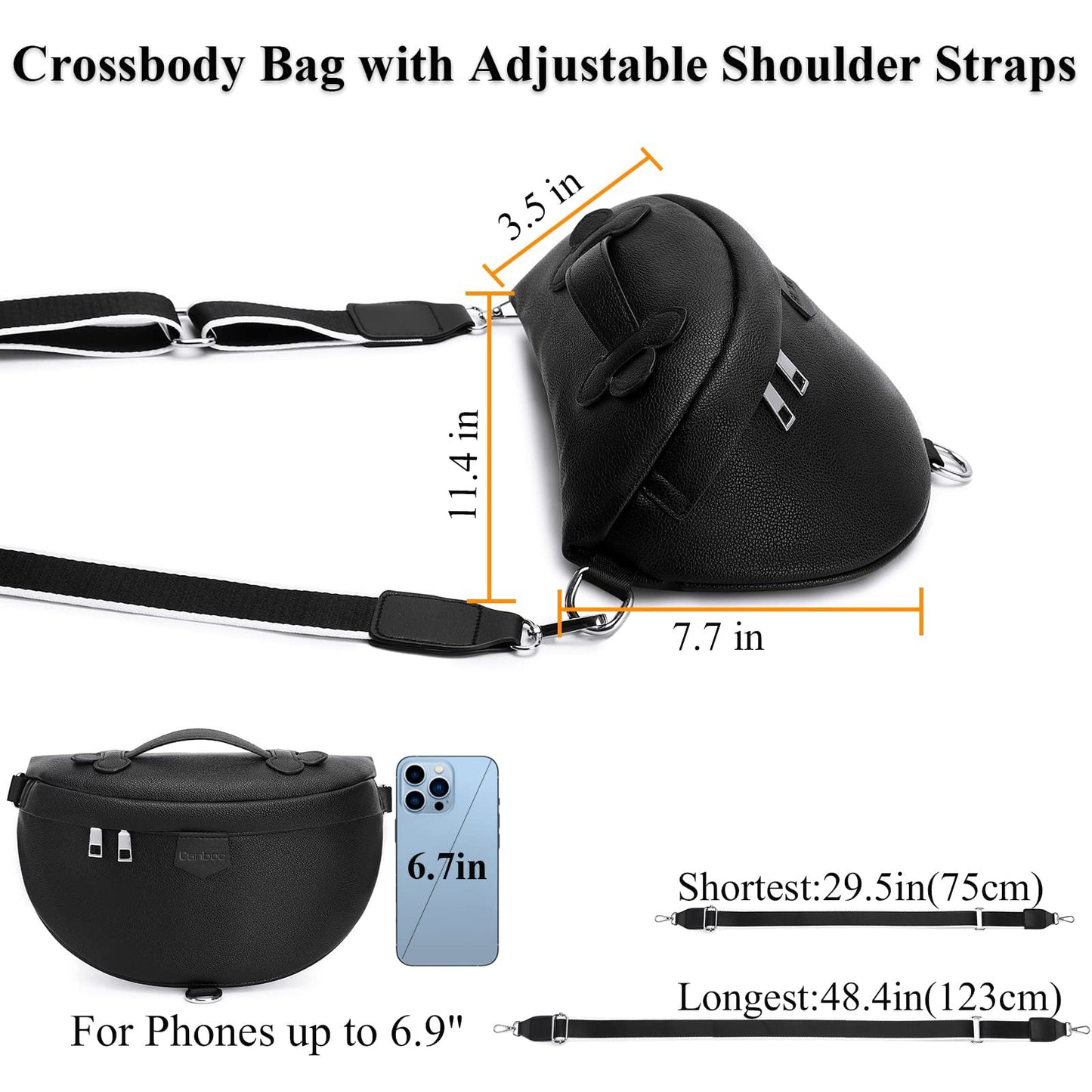 Bum Bag with Wide Strap