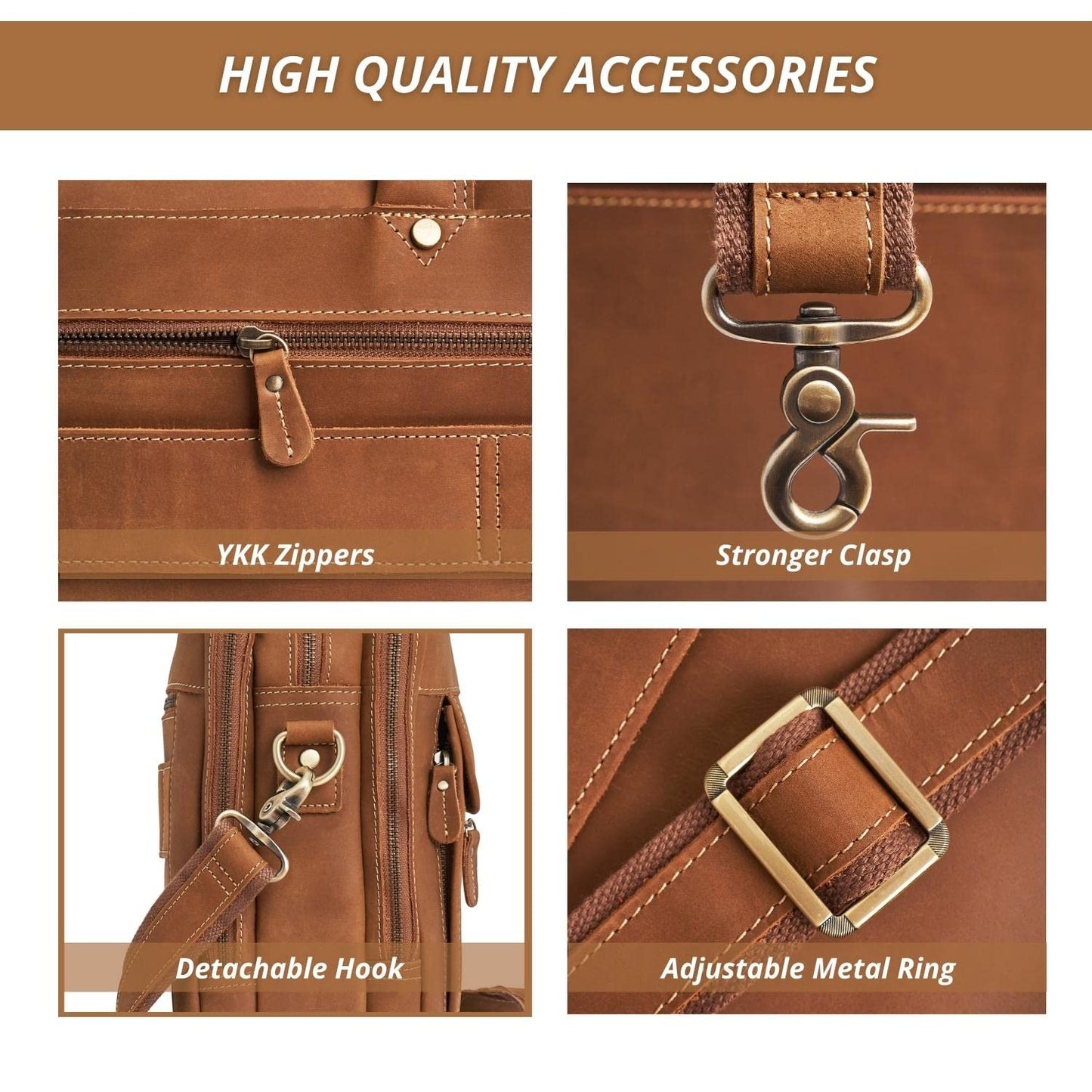 Leather Briefcase For Men