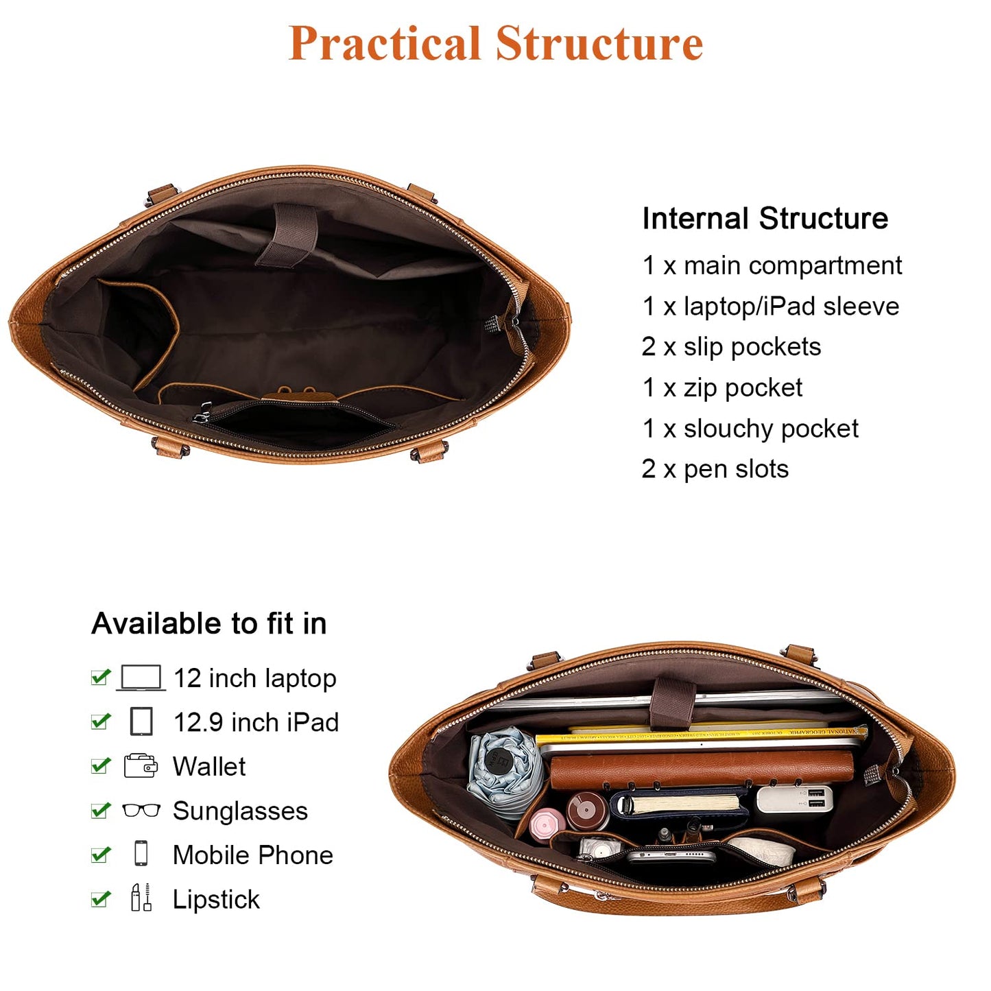 Leather Handbags for Women