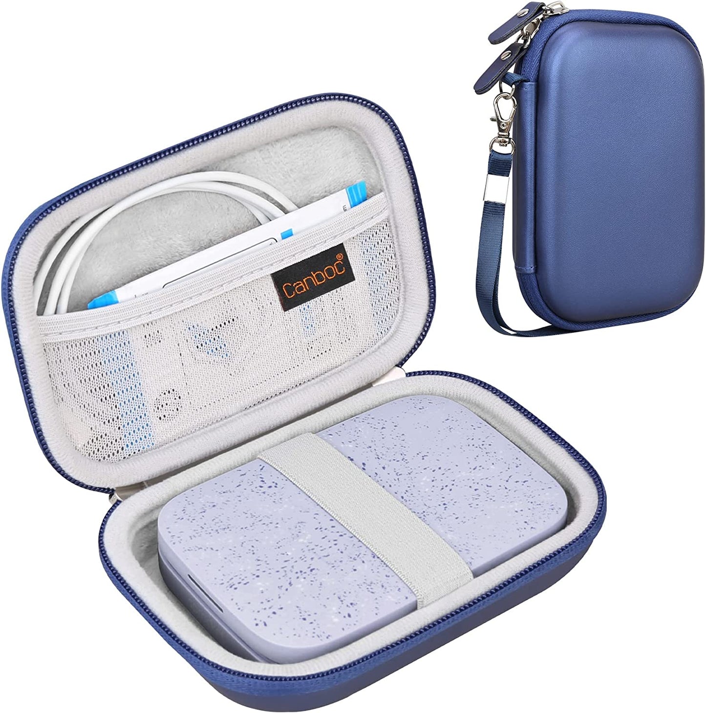 Carrying Case for HP Sprocket Portable 2x3 Instant Photo Printer, KODAK Step Wireless Mobile Photo Printer