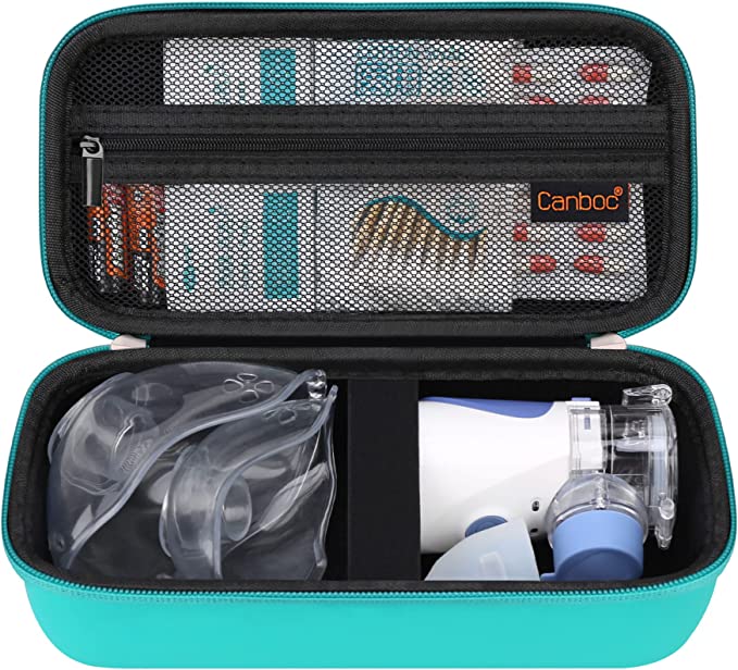 Hard Travel Case for Handheld Inhaler Nebulizer, Home Compression Nebulizer
