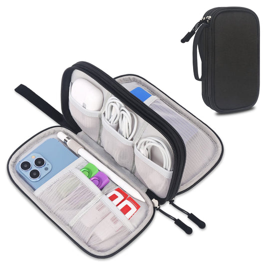 Electronic Organizer Travel Case, Tech Organizer Pouch Bag