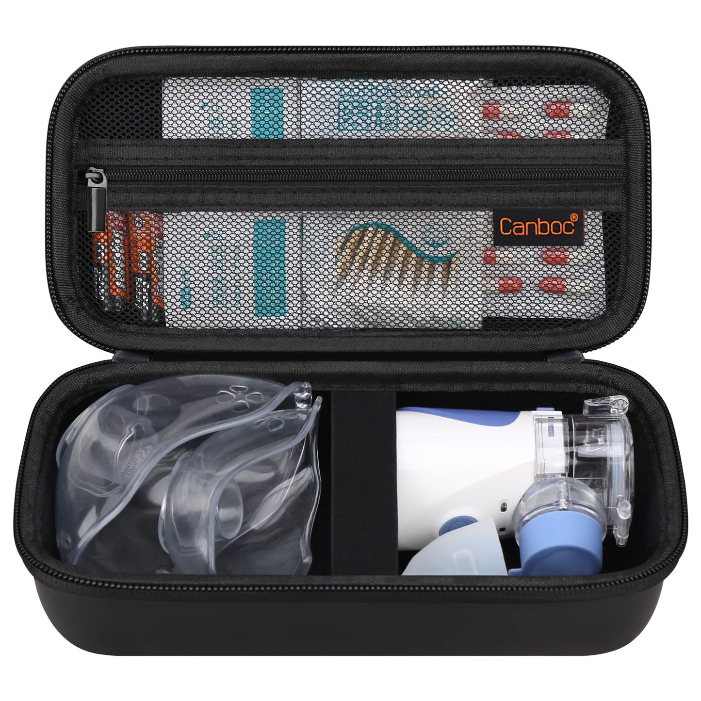 Hard Travel Case for Handheld Inhaler Nebulizer, Home Compression Nebulizer
