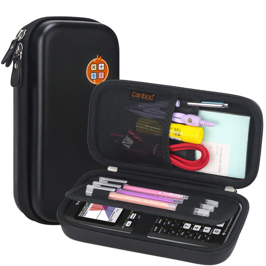 Hard Carrying Case for Texas Instruments Ti-84 Plus CE/Ti-84 Plus/TI-83 Plus/Casio FX-9750GII Graphing Calculator