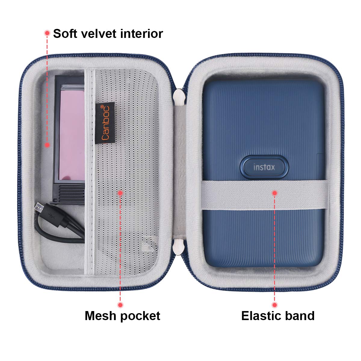 Hard Case for Fujifilm Instax Mini Link 2/ Instax Mini Link Smartphone Printer