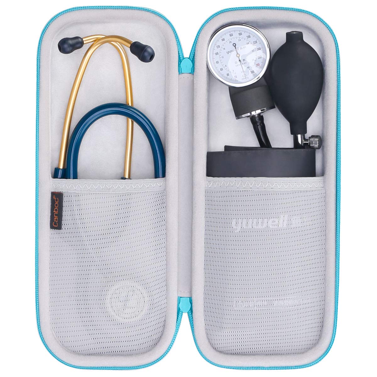 Hard Stethoscope Case for 3M Littmann Classic III, Lightweight II S.E, Cardiology IV, MDF Acoustica Stethoscope