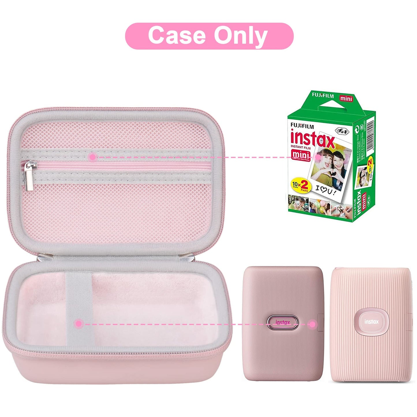 Hard Case for Fujifilm Instax Mini Link 2/ Instax Mini Link Smartphone Printer