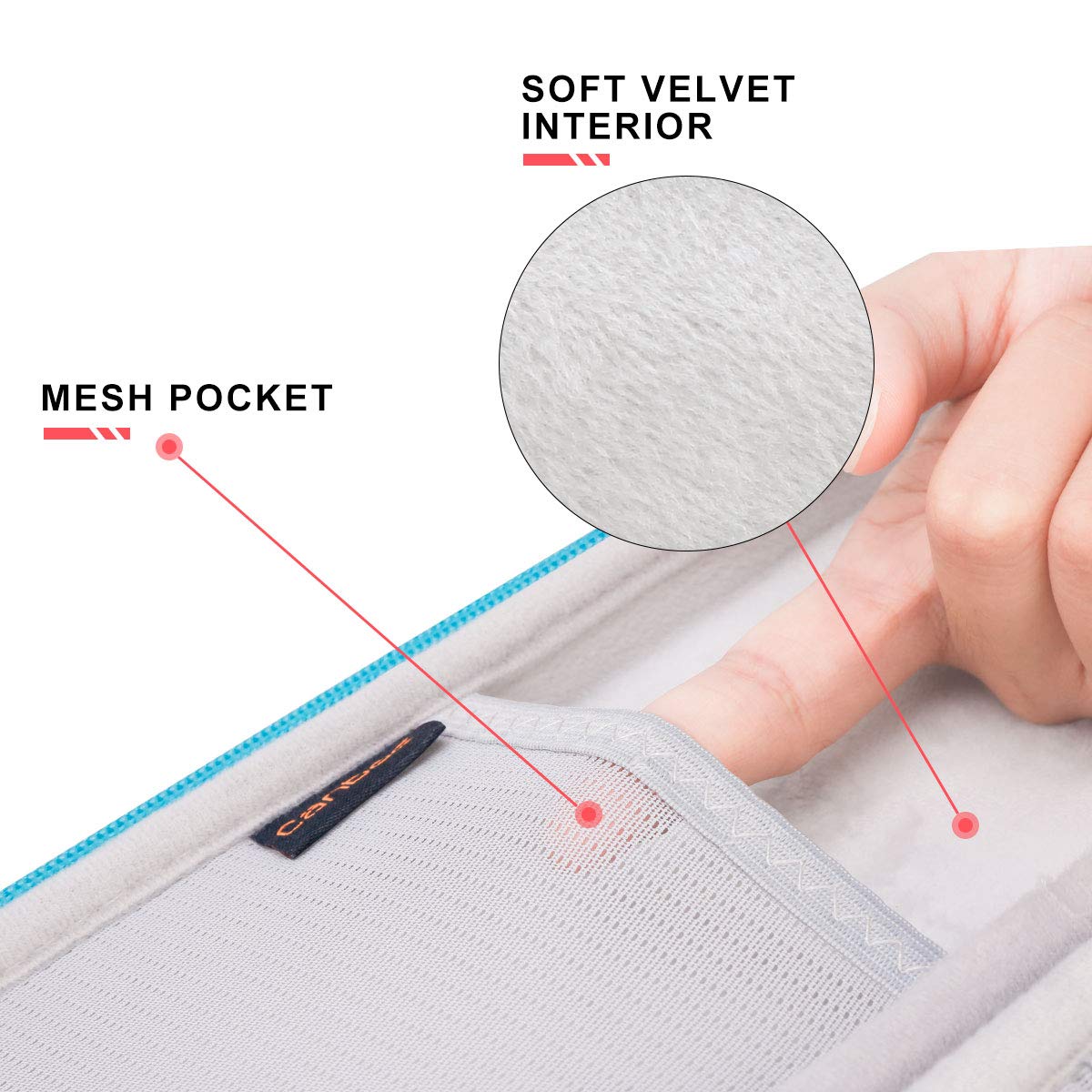 Hard Stethoscope Case for 3M Littmann Classic III, Lightweight II S.E, Cardiology IV, MDF Acoustica Stethoscope