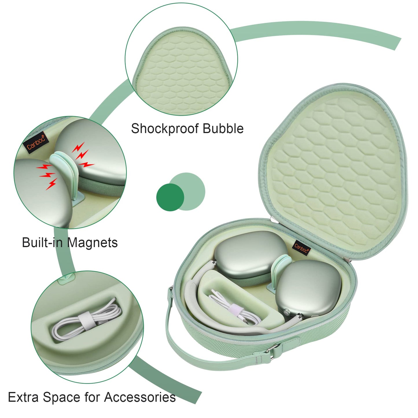 Airpods Max Case for Apple AirPods Max Wireless Over-Ear Headphones