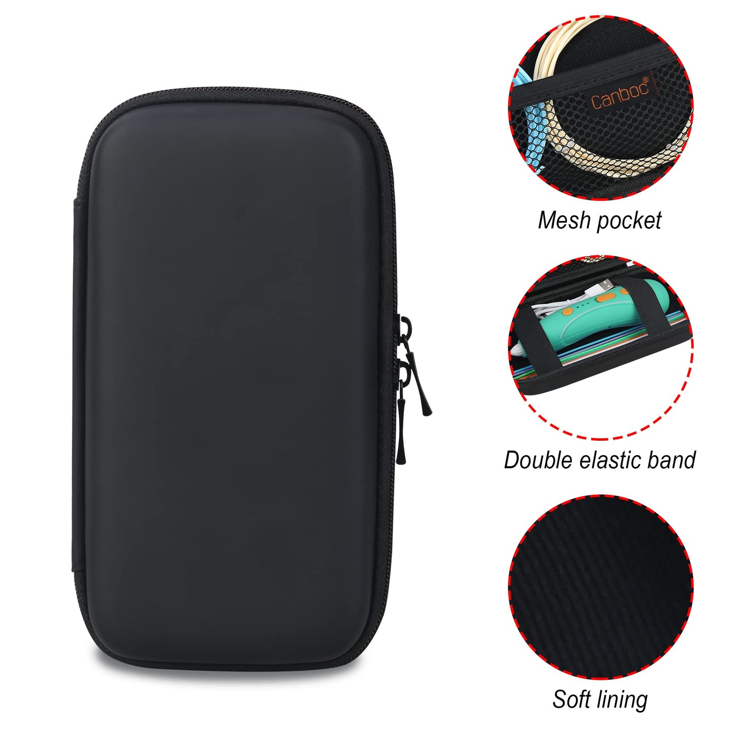 Hard Case for 3Doodler Start+ Essentials (2022) 3D Pen Set for Kids, 3D Pens Storage Organizer Carrying Holder