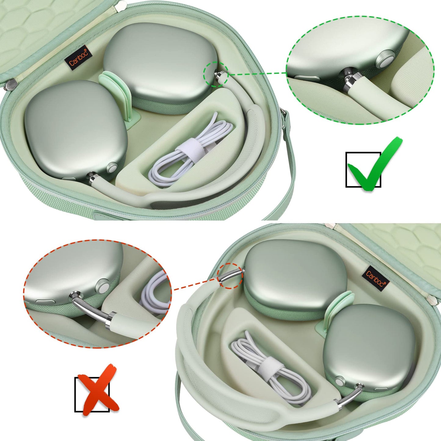 Airpods Max Case for Apple AirPods Max Wireless Over-Ear Headphones