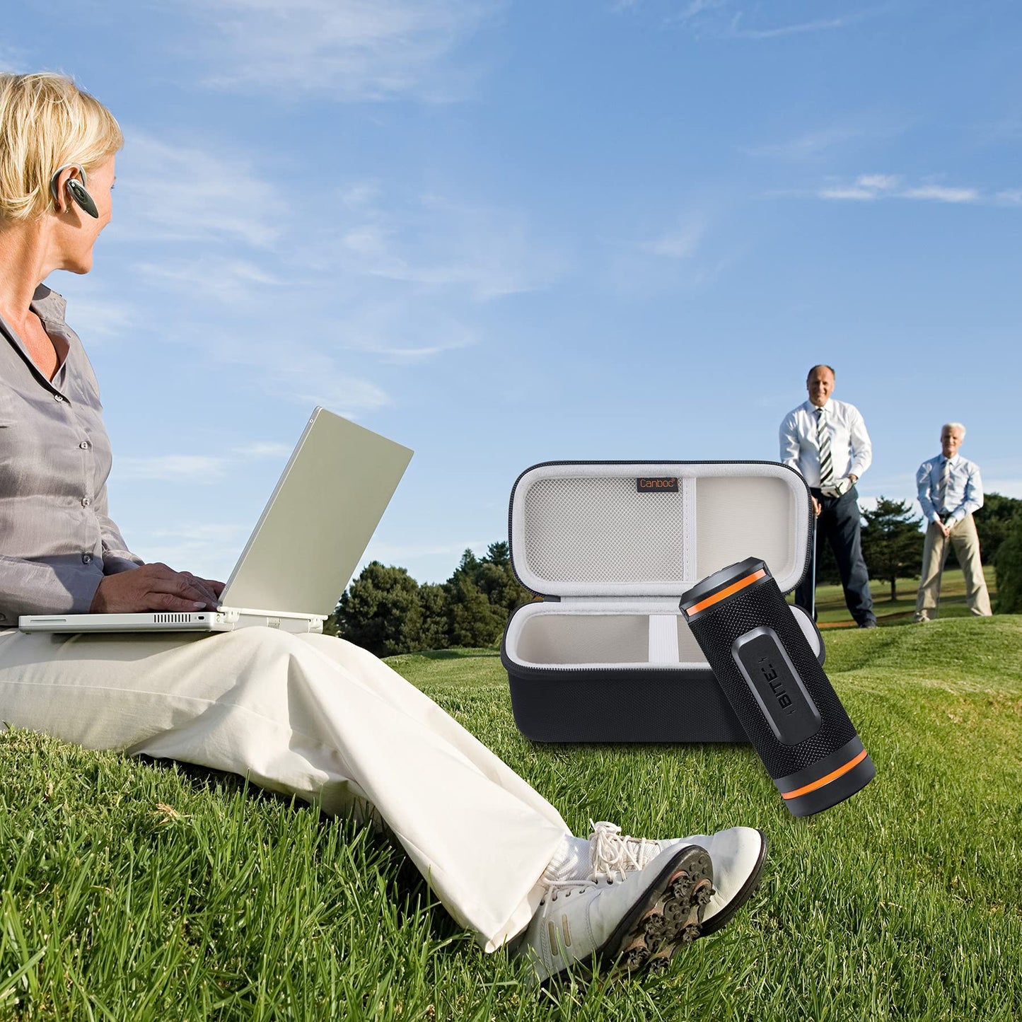 Hard Carrying Case for Bushnell Wingman Golf GPS Speaker