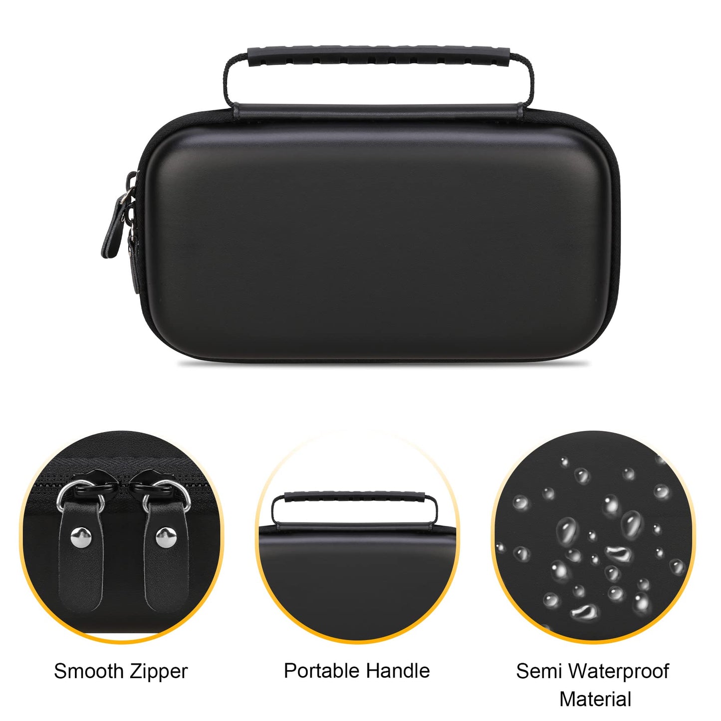 Hard Carrying Case for Asthma Inhaler, Inhaler Spacer for Adults and Kids, Masks, Travel Inhaler Case