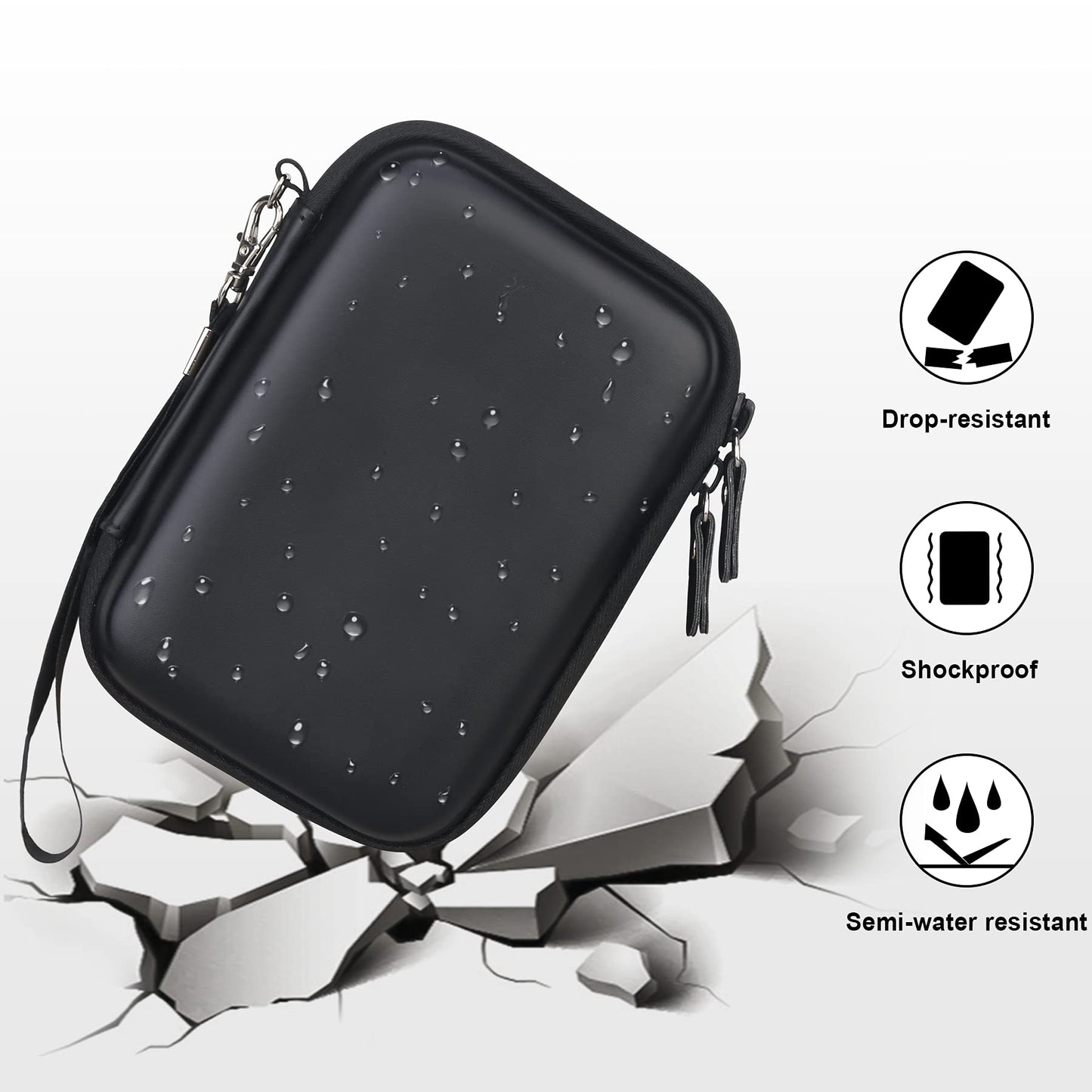 Hard Case for Yoto Mini Kids Audio & Music Player Children’s Speaker Plays Audiobook Cards Radio