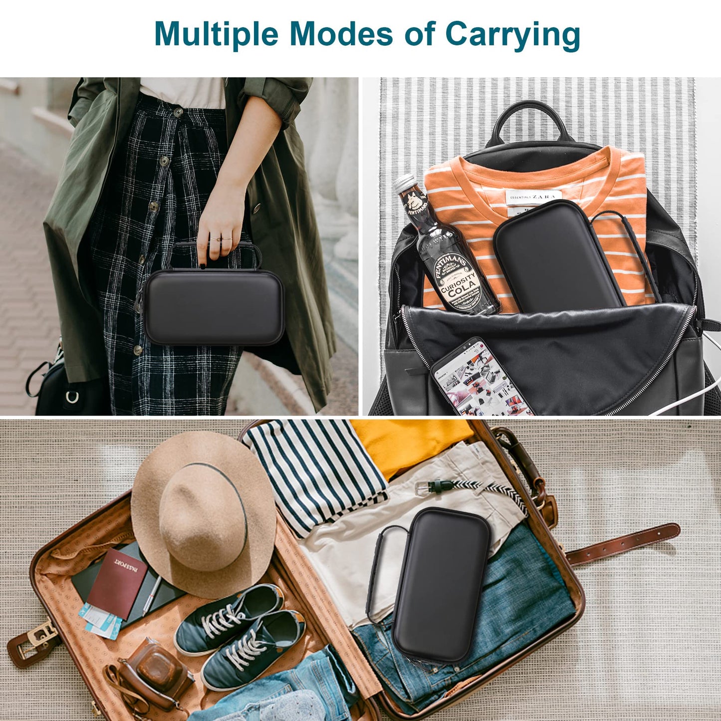 4K Digital Camera Case for Femivo/IWEUKJLO/VETEK/VJIANGER 4K 48MP Vlogging Camera