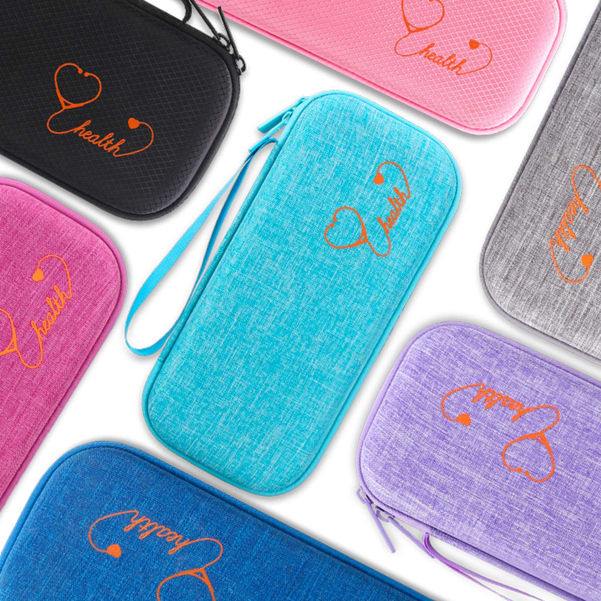 Hard Stethoscope Case for 3M Littmann Classic III, Lightweight II S.E, Cardiology IV, MDF Acoustica Stethoscope