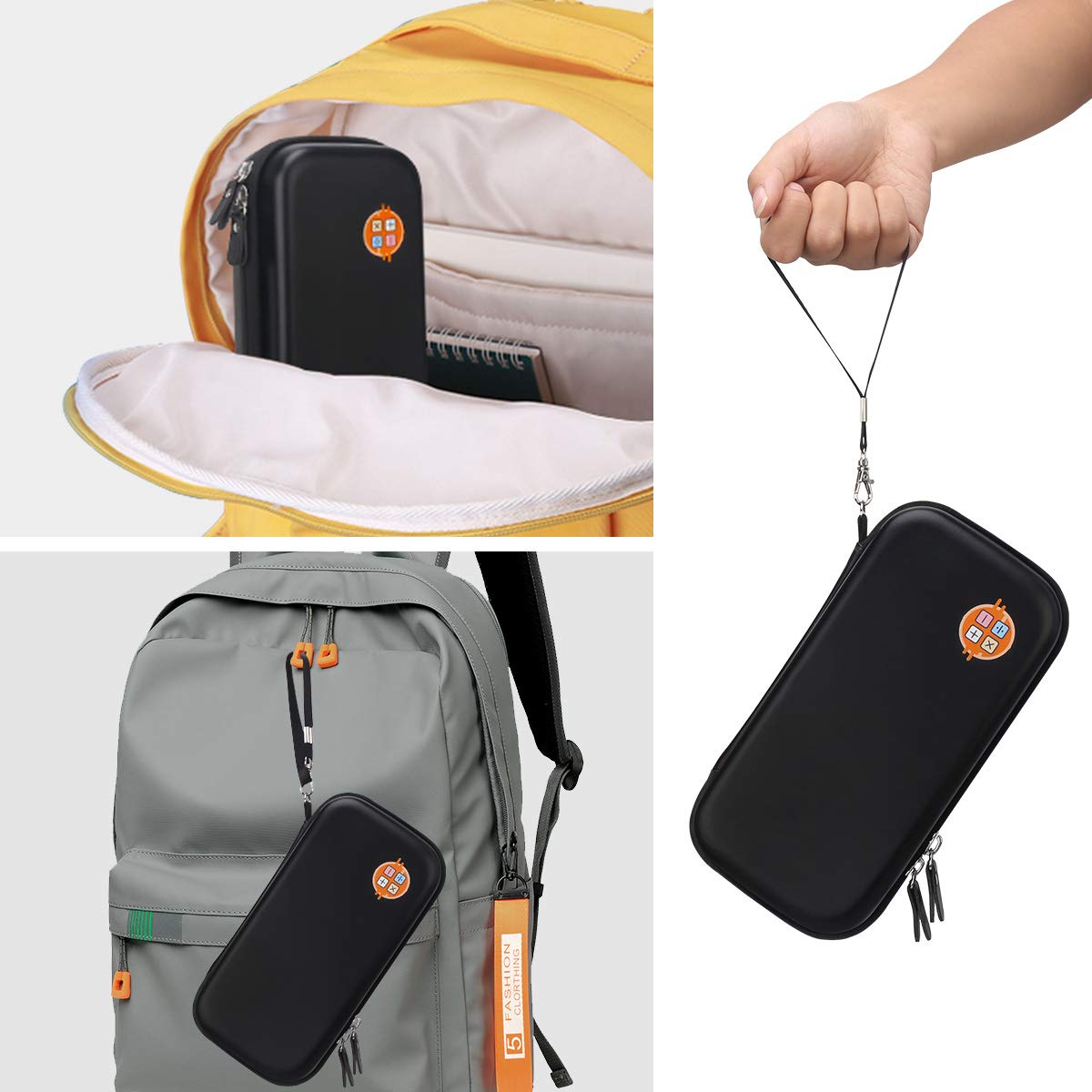 Hard Carrying Case for Texas Instruments Ti-84 Plus CE/Ti-84 Plus/TI-83 Plus/Casio FX-9750GII Graphing Calculator