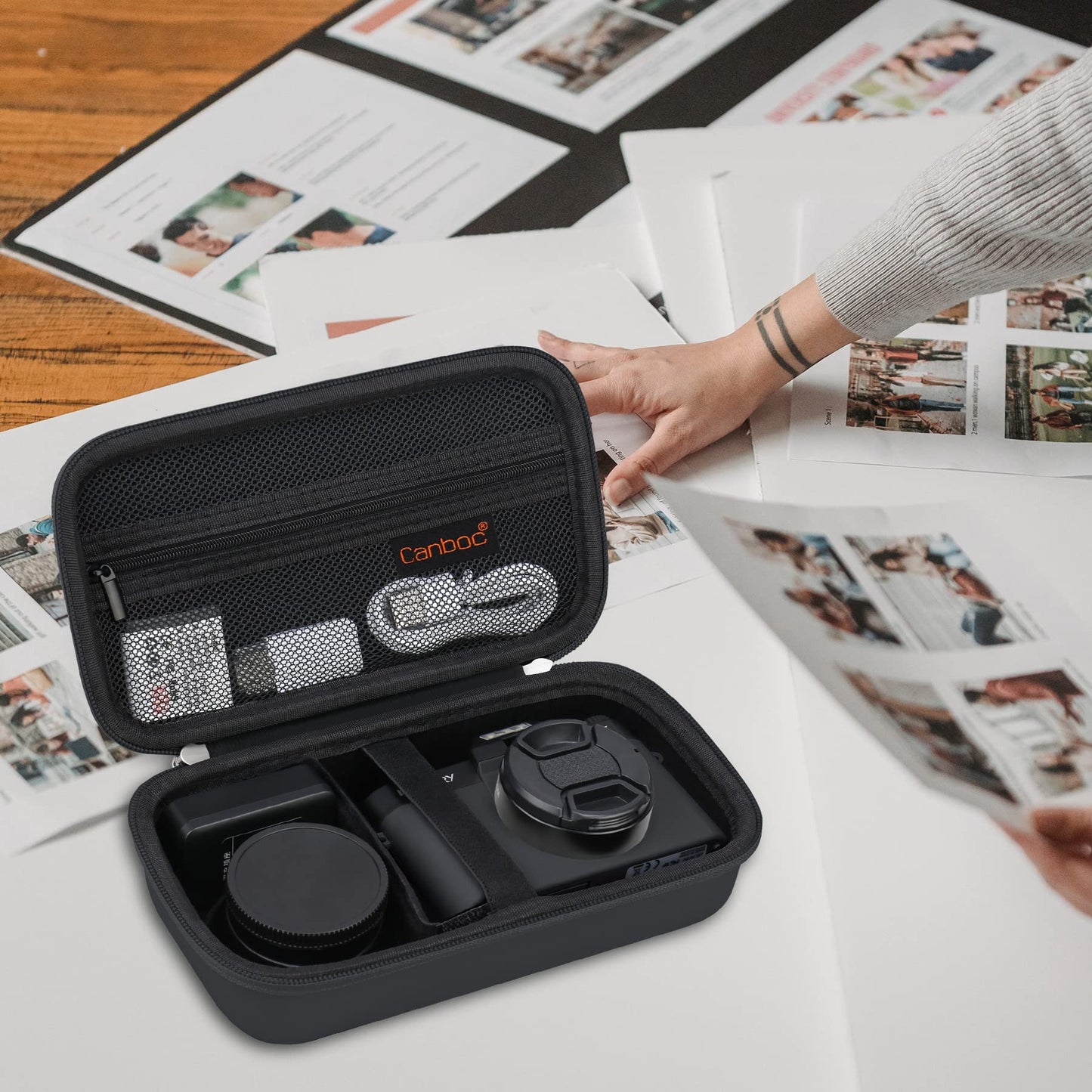 4K Digital Camera Case for Femivo/IWEUKJLO/VETEK/VJIANGER 4K 48MP Vlogging Camera